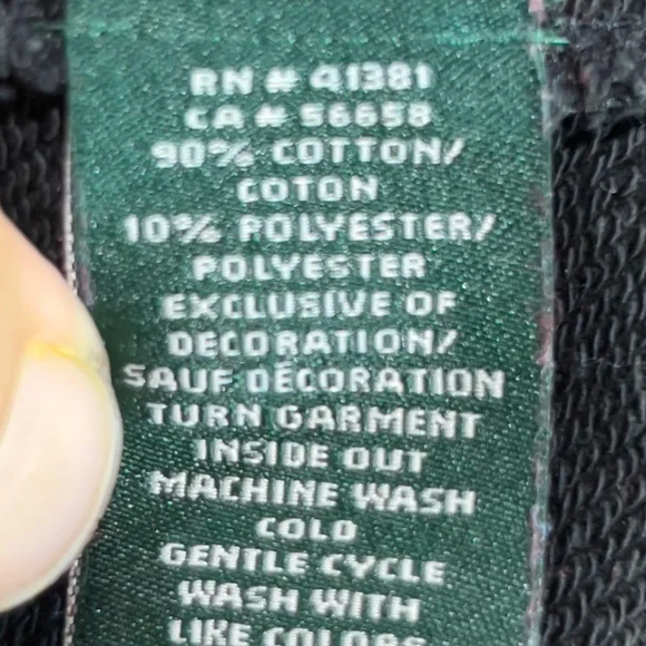 Ralph Lauren Women's Logo Foil Print crew neck Sweater Black Size XL - Picture 4 of 7